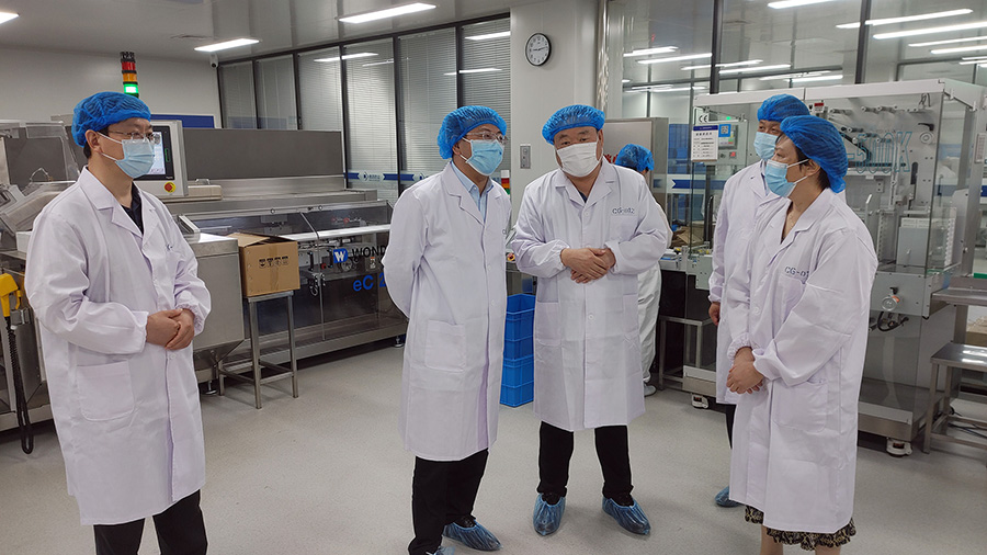 宋波副市長一行到我司開展 “進千企，解難題、促發(fā)展”走訪活動