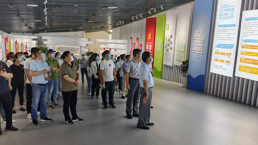 公司黨委開展慶?！捌咭弧秉h建活動