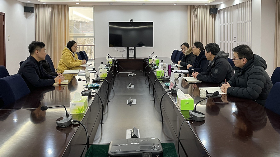 開發(fā)區(qū)組織宣傳部部長王濤一行來公司走訪調研