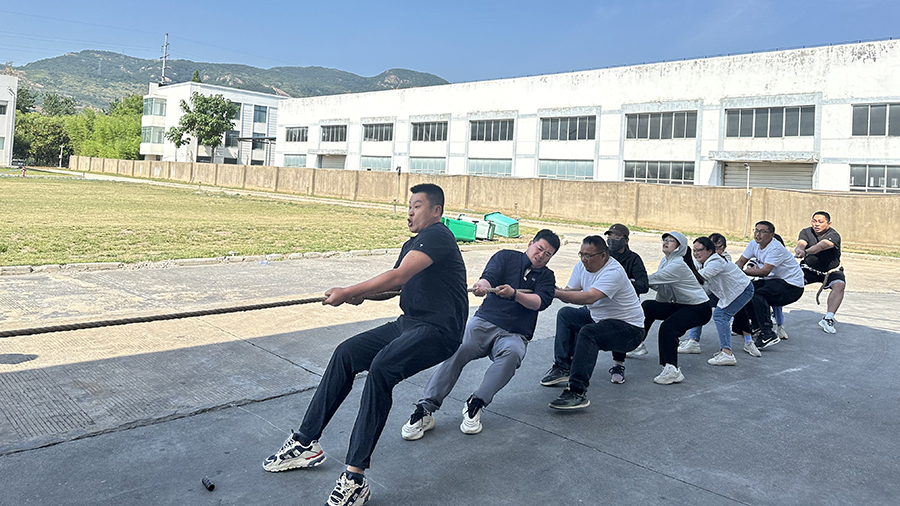 “粽”夏端午節(jié)拔河比賽在公司開賽